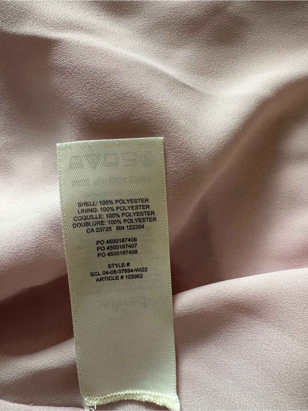 Aritzia Wilfred Prophecy Dress | Light Pink lightweight Flowy Drapy Casual - Picture 8 of 12
